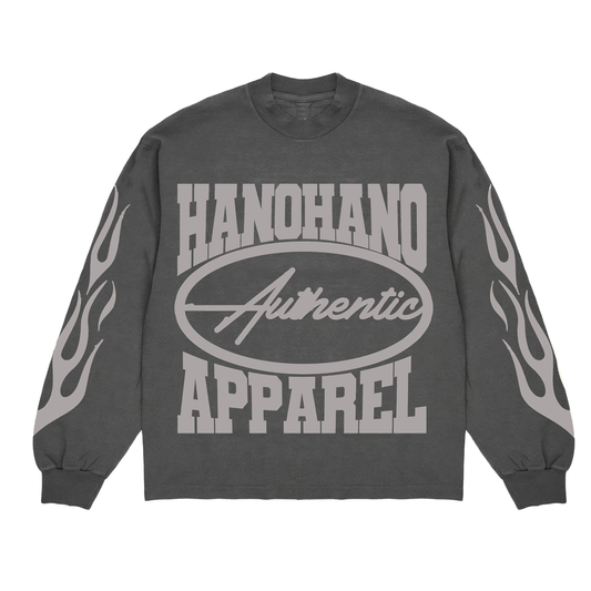 Smoke Gray Long Sleeve